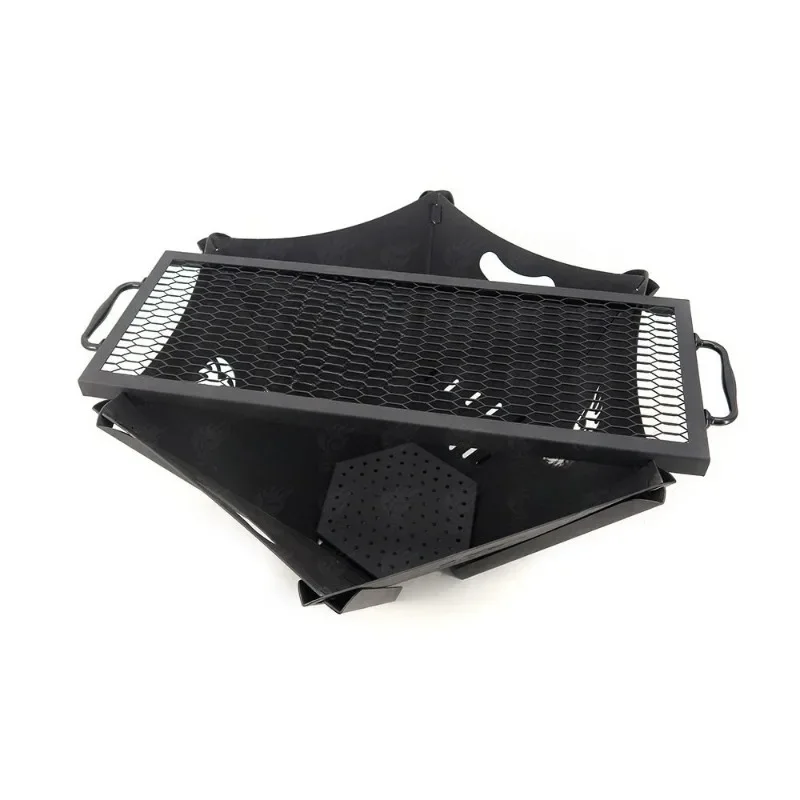 Cross-border explosion American barbecue grill outdoor camping court heating incinerator multi-function