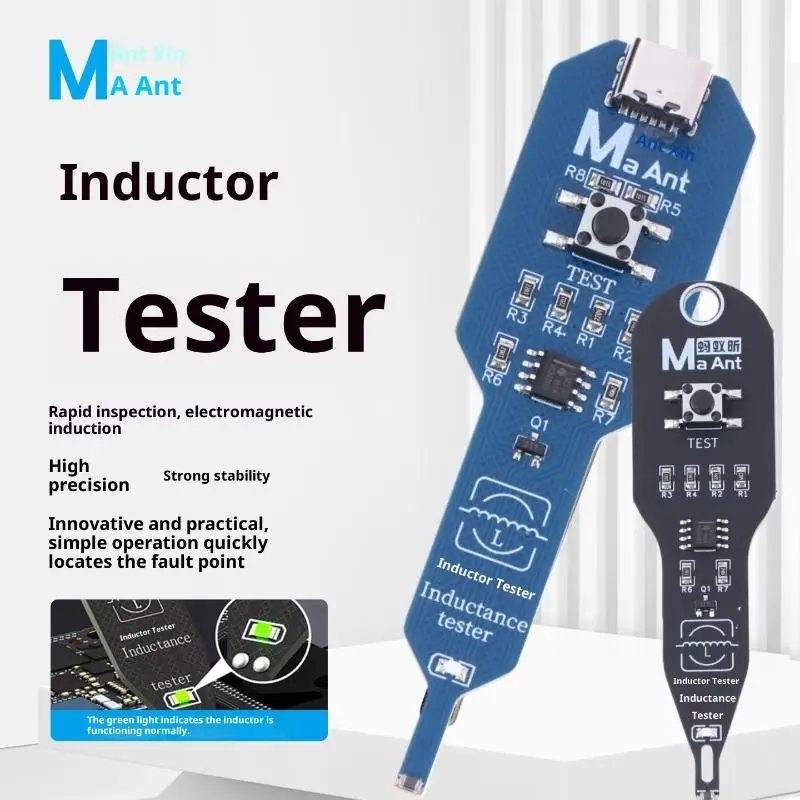 MaAnt M093 Electromagnetic Induction Tester Quick Fault Check Inductance Tester Motherboard Coil Inductor Detection Repair Tool