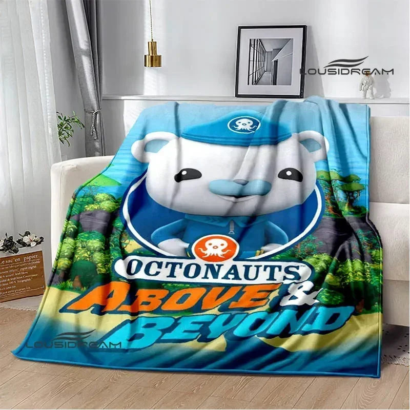 

The Octonauts Cartoon Printed Blanket Fashion Warm Blankets Flannel Soft Comfortable Blanket Home Travel Blankets Birthday Gift