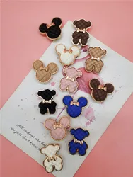 Luxury Jewelry Bear Shoe Charms Women Garden Clog Shoe Decoration Diy Combination Buckle Accessories Girls Party Decor Gifts