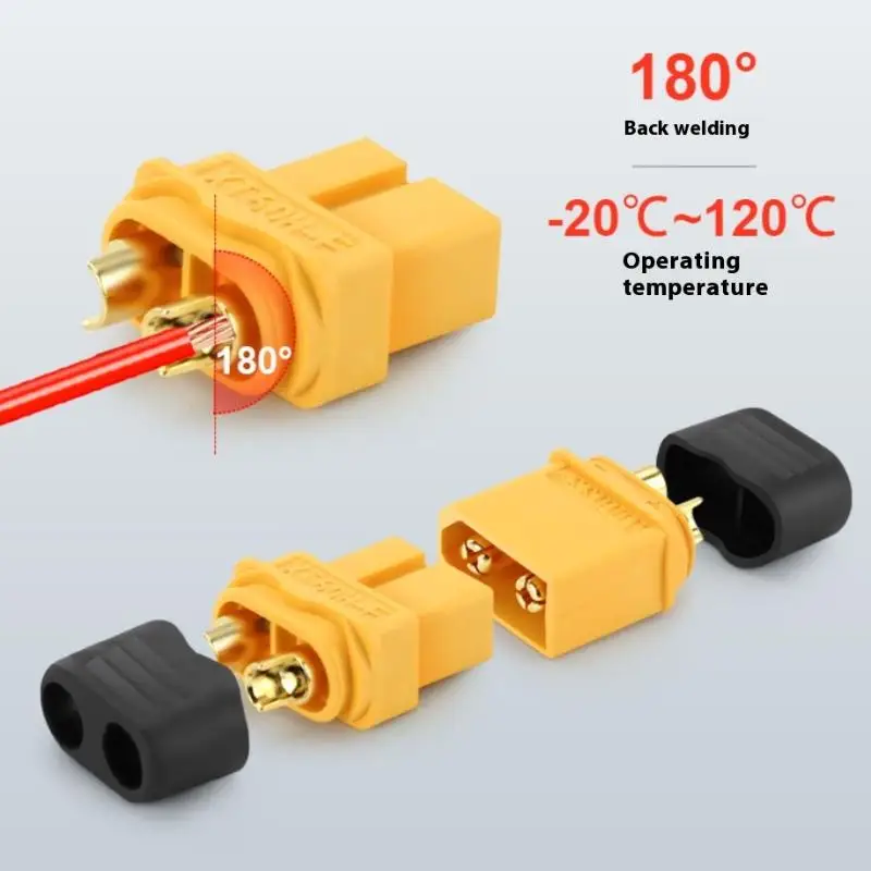 

1 пара разъемов-пули XT60H «папа-мама» с оболочкой, разъемы для обновления XT60 для литиевой батареи, радиоуправляемые самолеты, автомобиль