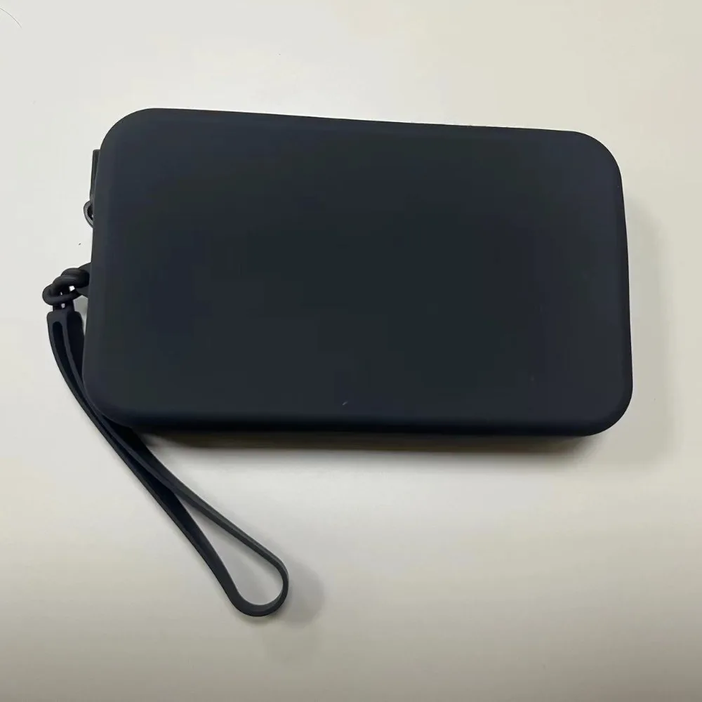 

New Multifunction Rectangular Wallet Silicone Waterproof Storage Bag Space Saving Carrying Handbags Men