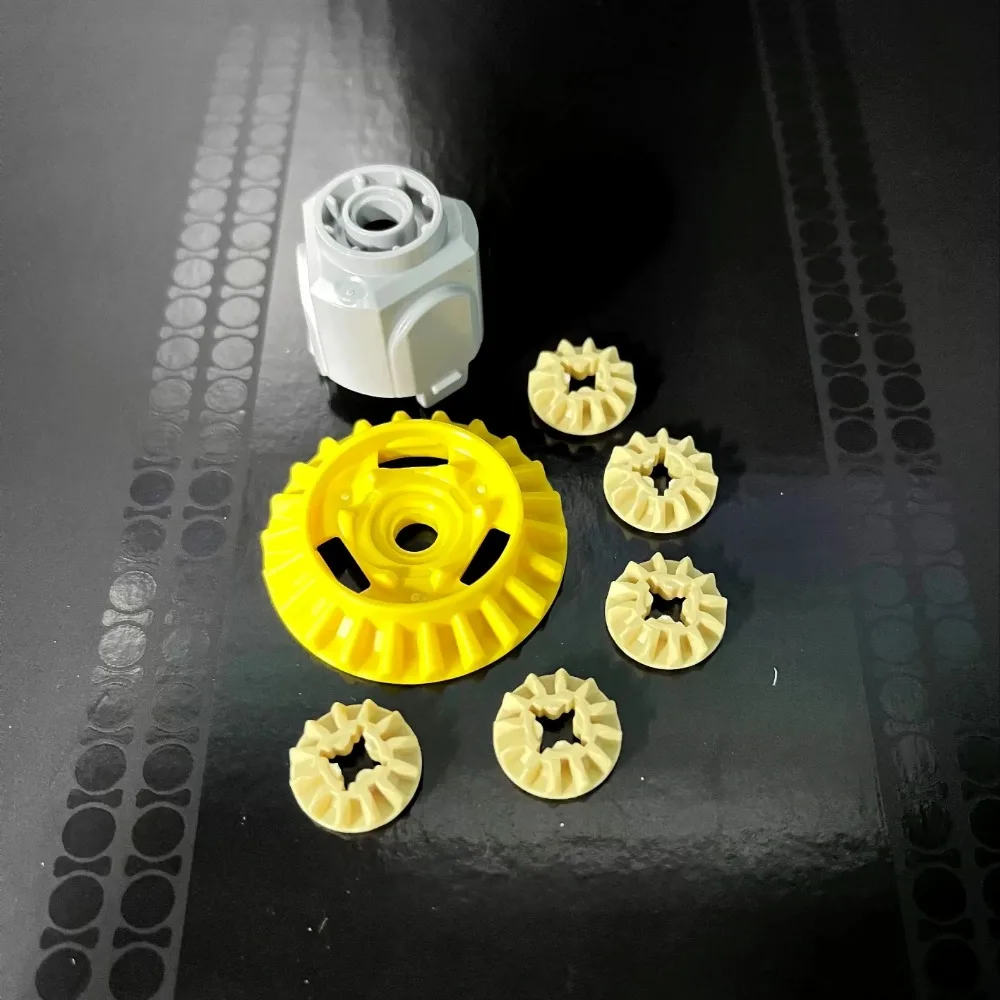 New Differentials Gears Building Blocks MOC Technical Modification Parts 65414 69761 69762 6589 Compatible with legoeds