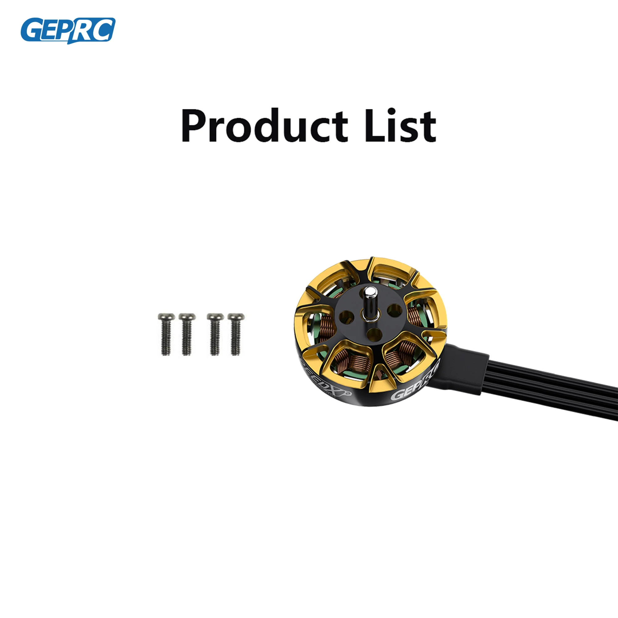 GEPRC SPEEDX2 1202.5 Motor 10000KV /15000KV 1-2S Lipo 12-20A High-strength for 2-3 Inch FPV Racing RC Drone Multicopter DIY Part