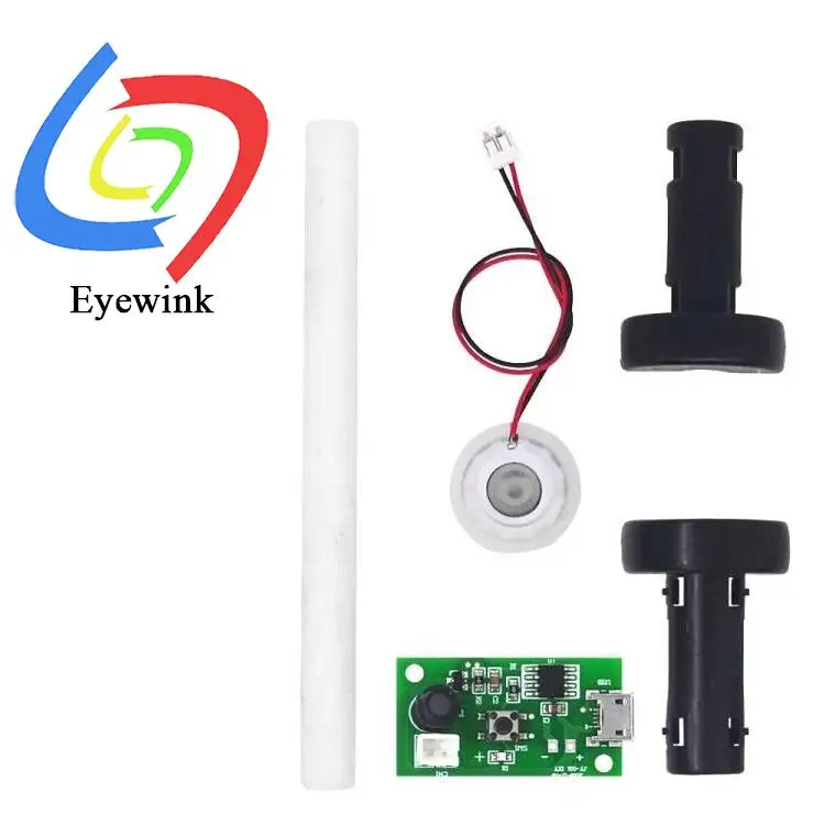 Usb mini umidificador kits diy fabricante de névoa e driver placa circuito fogger atomização filme atomizador folha mini oscilante micro
