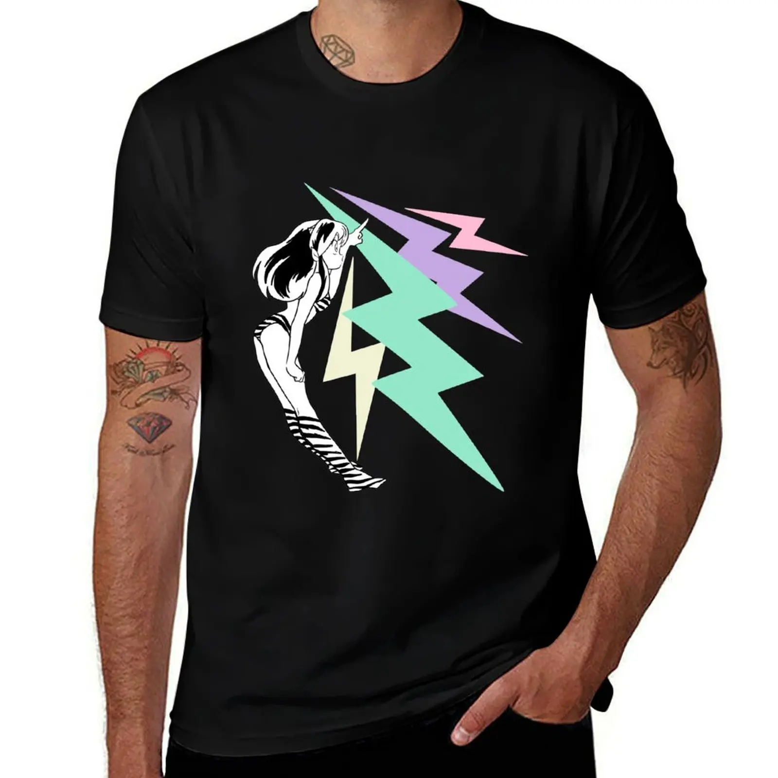 

URUSEI YATSURA T-Shirt t shirt man luxury t shirts for man pack cotton t shirt for man T-Shirt