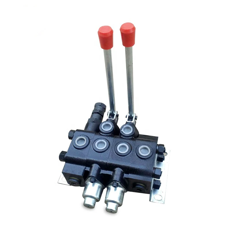 ZT‑L12 1 Spool Hydraulic Monoblock Directional Control Valve Manual & Solenoid Dual Operation