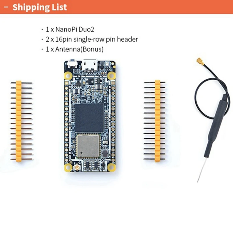5X TKK สุดฮอตสำหรับ Duo2นาโนที่ชนะใน H3 Cortex-A7หน่วยความจำ DDR3 512MB โมดูล Wi-Fi บอร์ดพัฒนา ubuntucore IOT