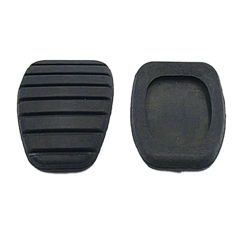 1 Pair Clutch Brake Rubber Pedal Pad Replacement Cover For Renault Modus Megane Trafic Twingo AF Easy Installation