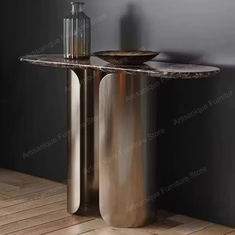 Decorative Simple Console Table Elegant Premium Entryway Table Secure Contemporary Mesa Entrada Living Room Furniture