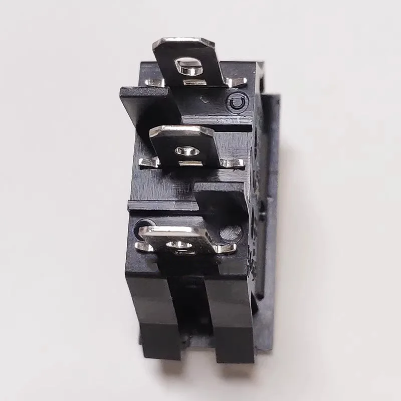 1~5PCS/LOT Boat-type switch RF-1001 pin 3 position 2 black background red light 32X17