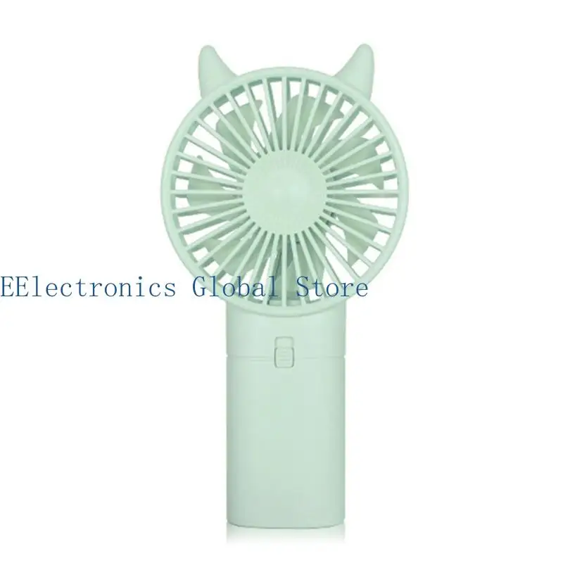 Kipas Genggam Mini 462B Desain Lucu untuk Anak Perempuan Bergaya Bepergian Dalam Ruangan Luar Ruangan