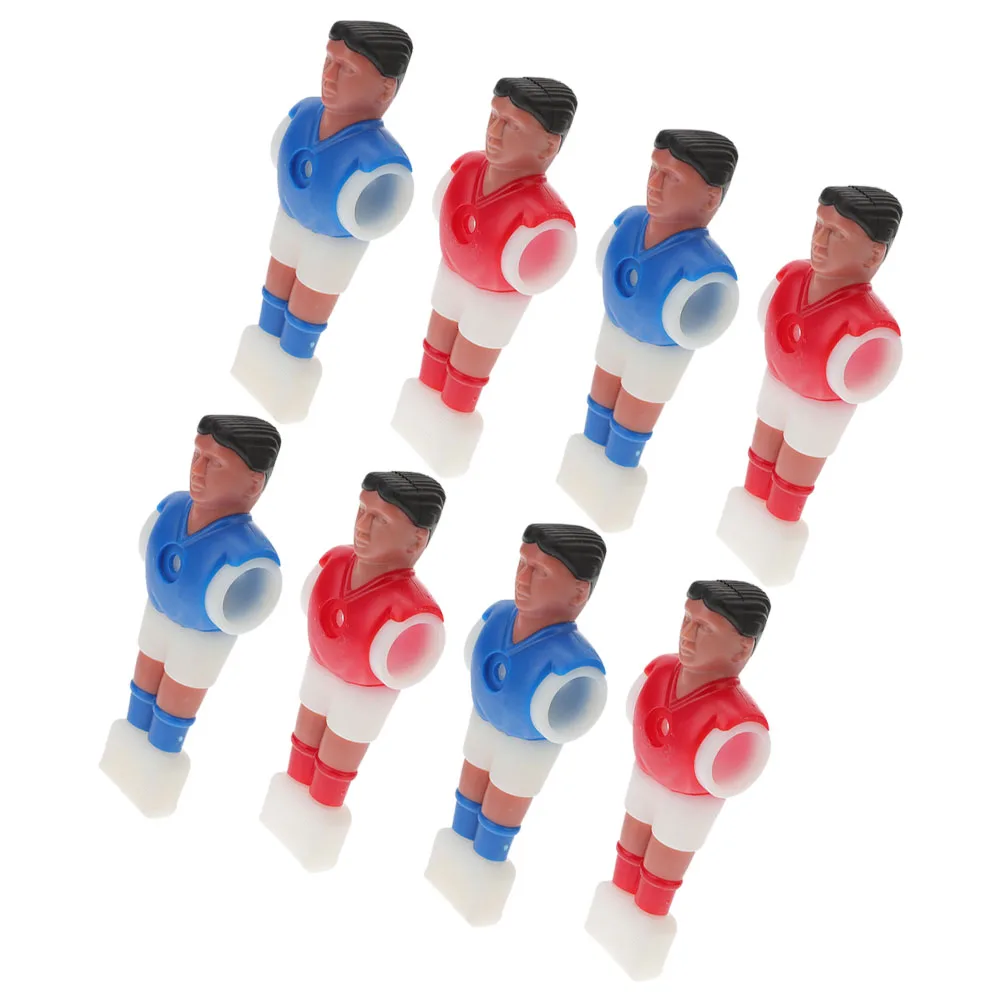 

8pcs Table Figures Soccer Figurines Replacement Parts For Foosball Machine Accessories Desk Table Football Figures Football