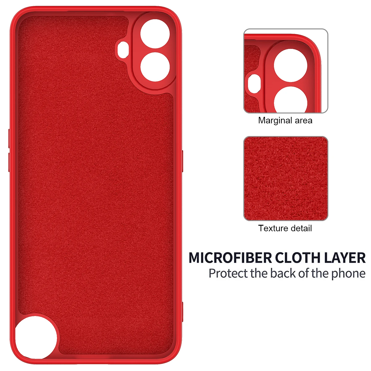 Silicone Case For Nothing CMF Phone 1 Lanyard Case Skin-feel Ultra-thin Soft Anti-fall Shockproof Cover For Nothing CMF Phone 1