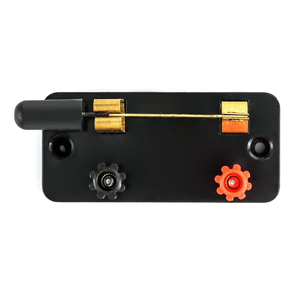 ABJS 10Pcs Single Pole Single Throw Switch,Knife Switch:Used for Physics Laboratory,School Electronic Experimenting