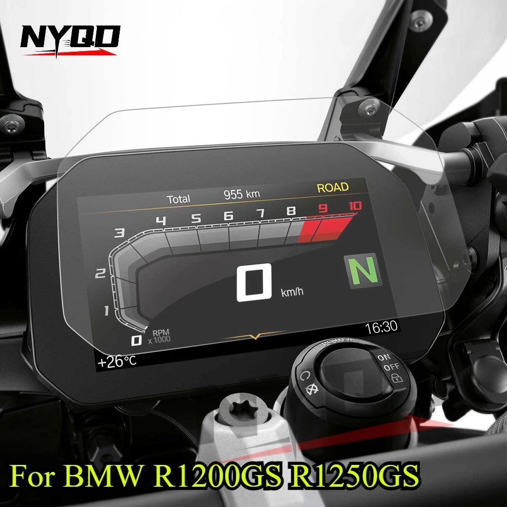 For BMW R1200GS R1250GS LC Adventure Film Screen Protector Scratch Protection for BMW GS 1200 1250 GS LC Adventure Adv 2018-2022