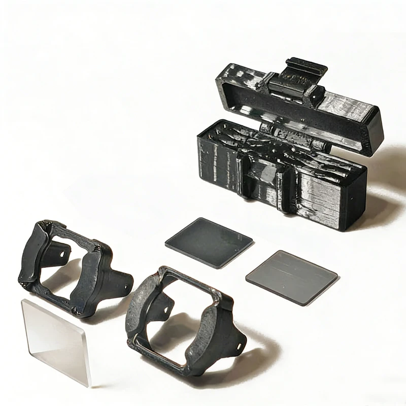 SHUAICHI Für DJI O4 Pro Schutzhülle mit UV/ND8/ND16/ND32 Quarzglasfilter 3D-gedruckter Rahmen Keine Vignetting für RC FPV Drohne 7