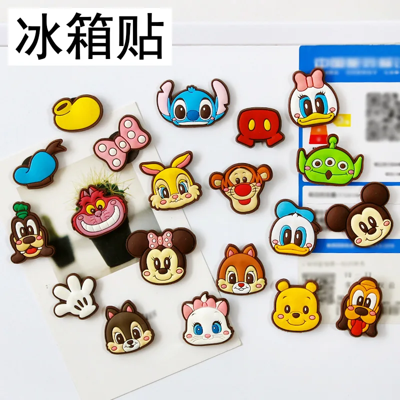 Disney Cartoon Mickey Drawing Board Magnet Mini Refrigerator Home Decoration Sticker Magnets Fridge Souvenir Whiteboard Magnets