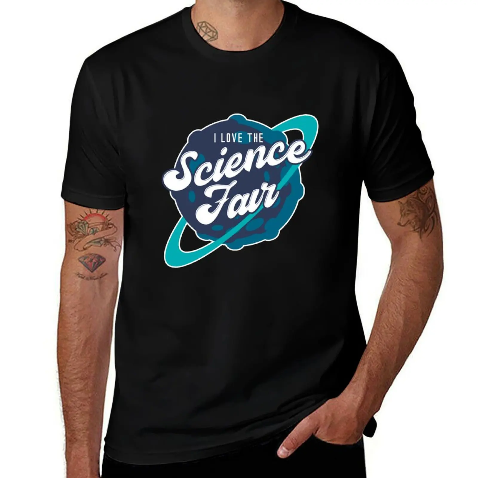 

I Love The Science Fair (v1) T-Shirt oversized basketball graphic tees boys animal print oversized t shirt men t shirt