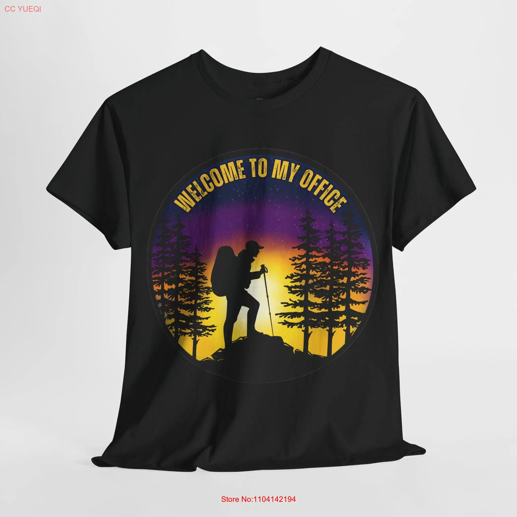 Welcome to my office park ranger t shirt nature lover outdoor adventure tee national themed clothing