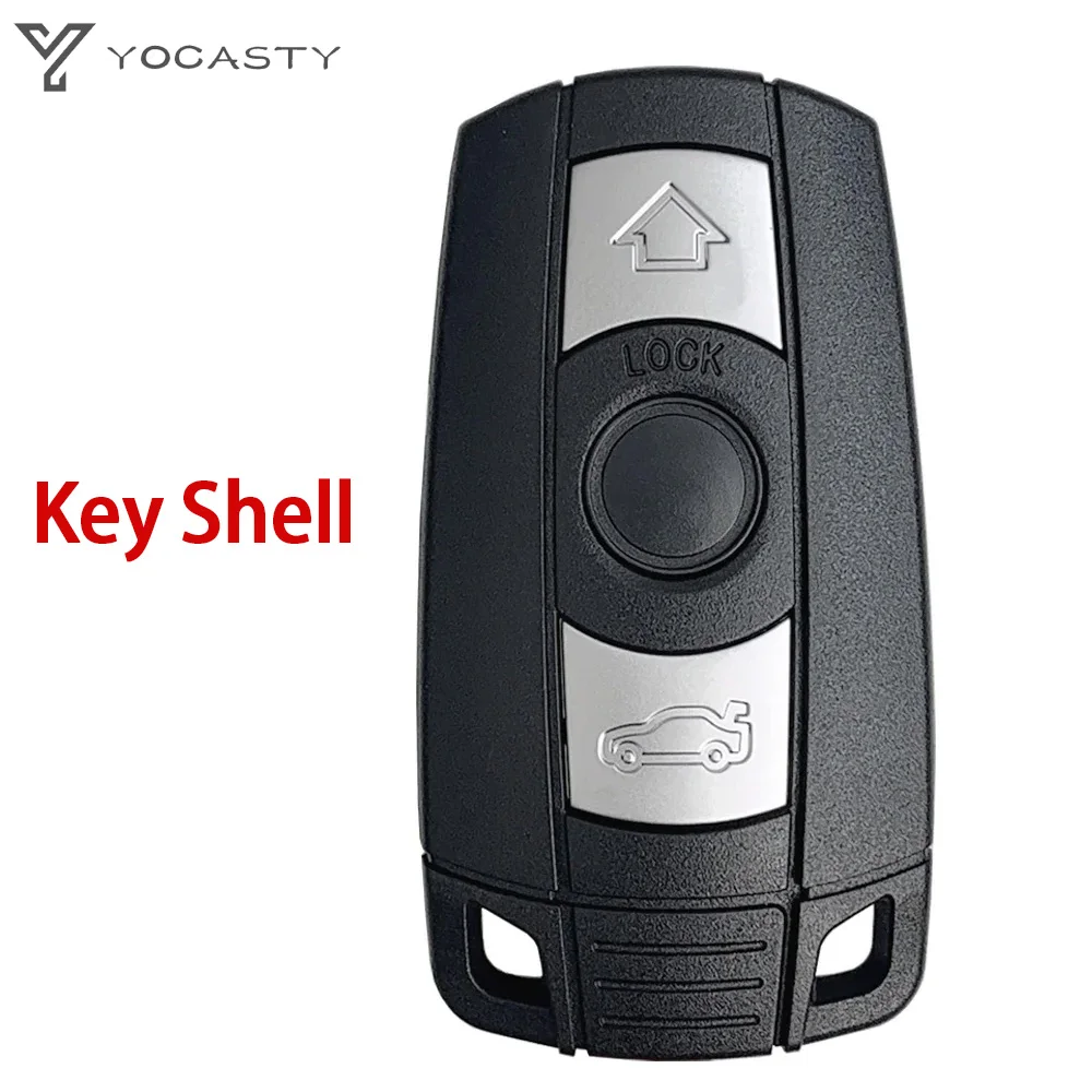 YOCASTY Cas3 Cas3+ Remote Car Key Shell Case Cover For BMW 1 3 5 6 Series E90 E91 E92 E93 E60 KR55WK49147