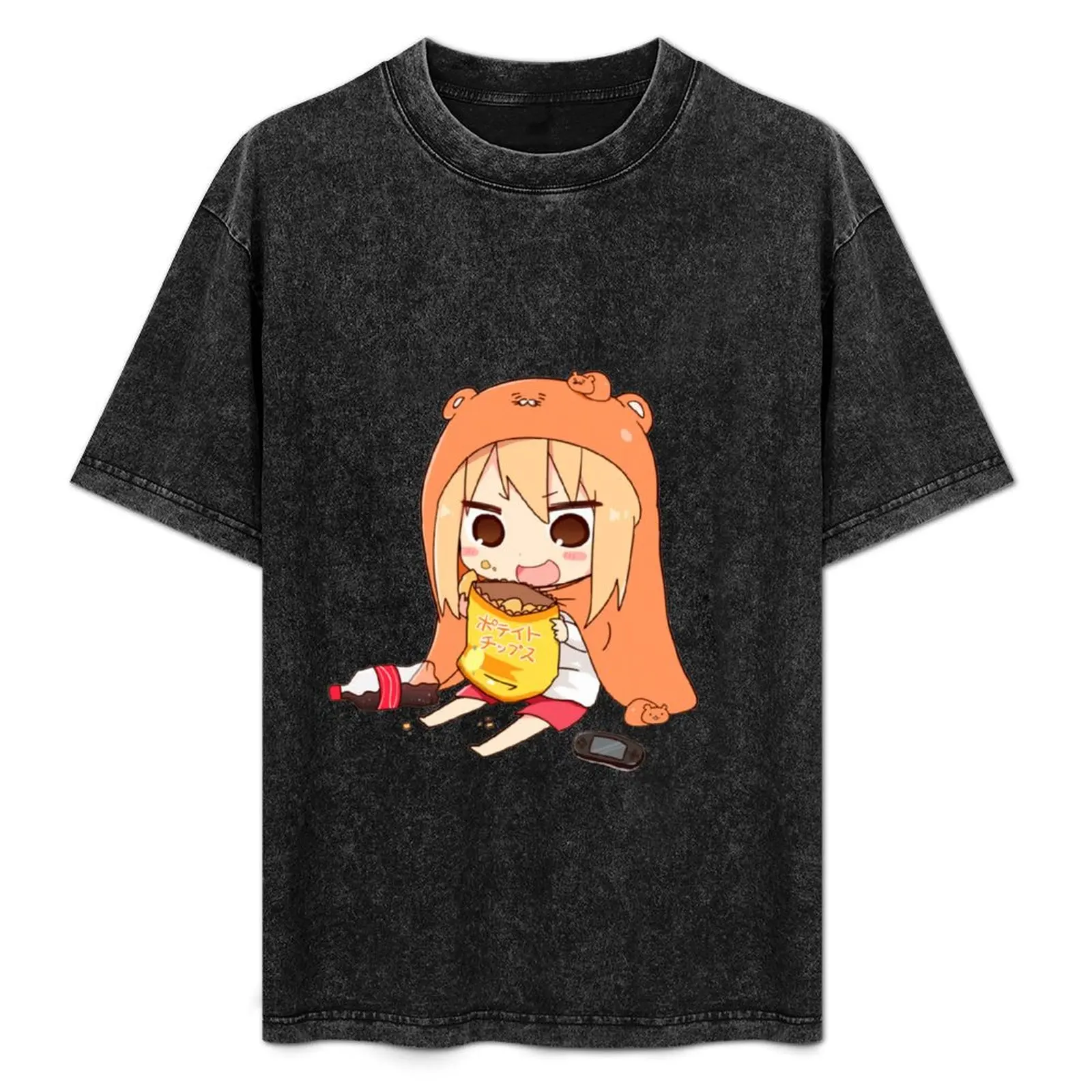 Himouto! Umaruchan T-Shirt sports fans shirts graphic heavyweights vintage graphic tee oversized t shirt men