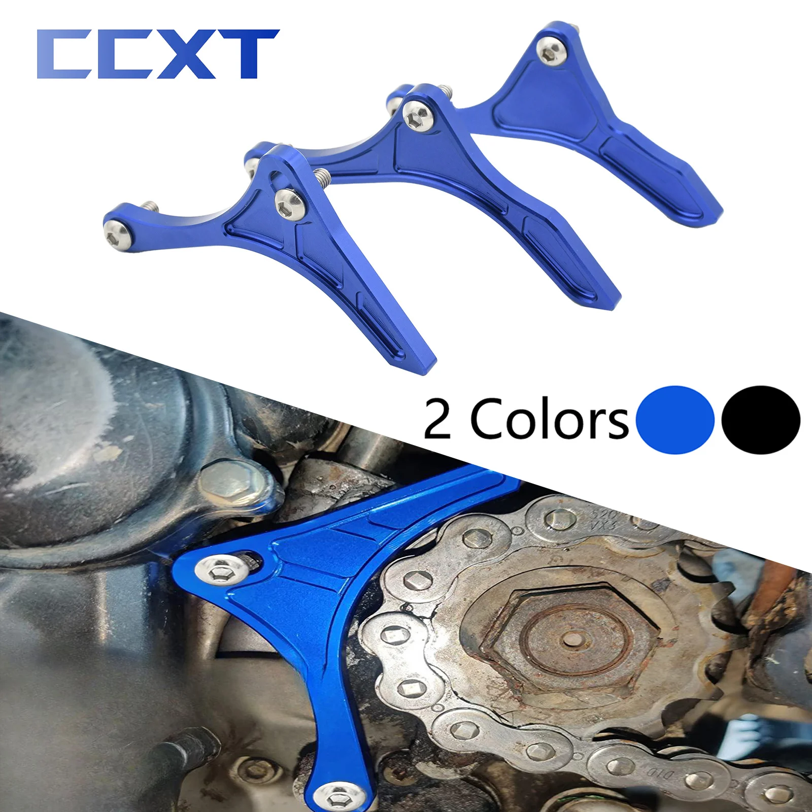 CNC Aluminum Alloy Engine Plate Case Saver Cover Guard Protector For Yamaha YZ WR YZ250F YZ450F YZ250FX YZ450FX WR250F WR450F