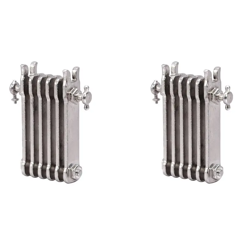 

AINY-2X масштаб 1/12 кукольный домик миниатюрный радиатор из сплава имитация нагрева аксессуары для украшения дома домашняя мебель