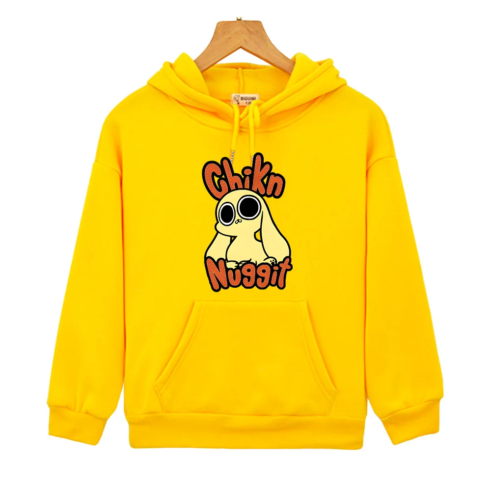 

Осенние детские толстовки Mew Chikn Nuggit, толстовки с принтом аниме для мальчиков и девочек, популярные тенденции, одежда, свободные повседневные пуловеры