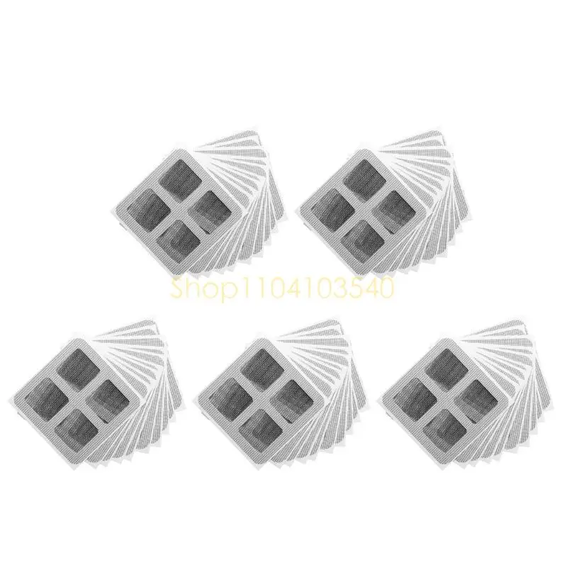 02DC Effective Drain Maintenance Single Use Drain Stickers set Convenient Drain Cleanings set Simple Install for Bathroom