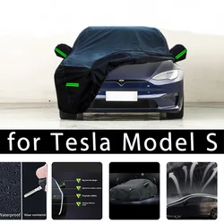 Per Tesla Model S protezione esterna coperture per auto complete copertura per neve parasole accessori per auto esterni antipolvere impermeabili