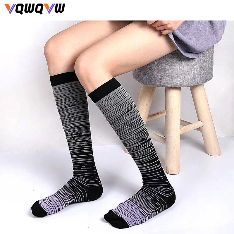 

1Pair Compression Socks for Women Men,Compression Stockings 20-30mmHg for Swelling,Recovery,Running,Walking,Nurses,Pregnancy