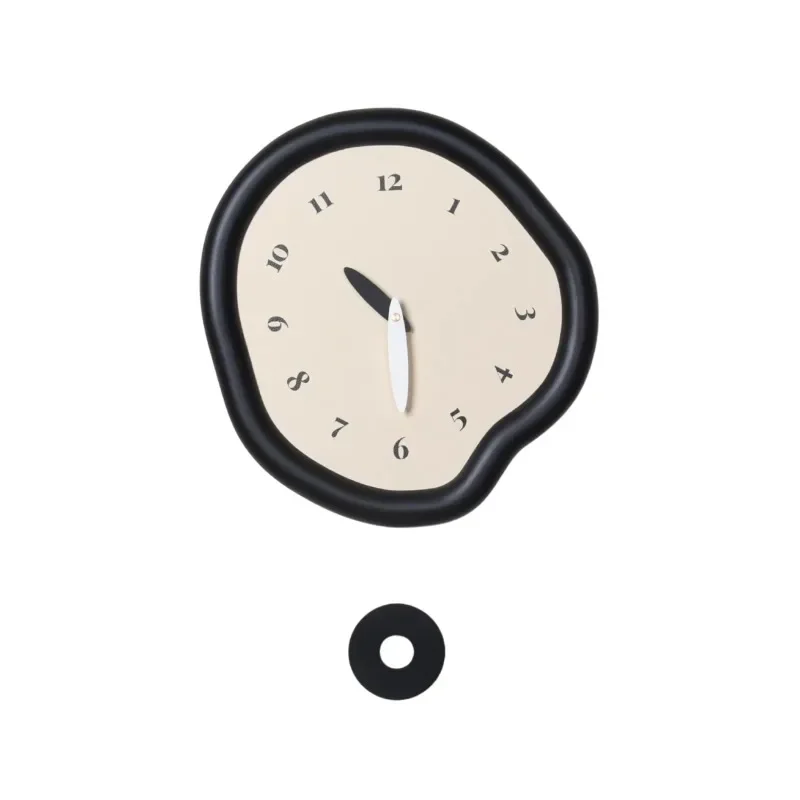 

12-Inch high-quality decorative wall clock Luxury Japanese-Scandinavian style quiet pendulum clock