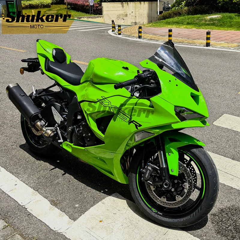 

Shukerr Moto New Abs Plastics Motorcycle Fairing Kit Fit for Kawasaki Zx-6R 636 2024 Motorcycle Body Kit