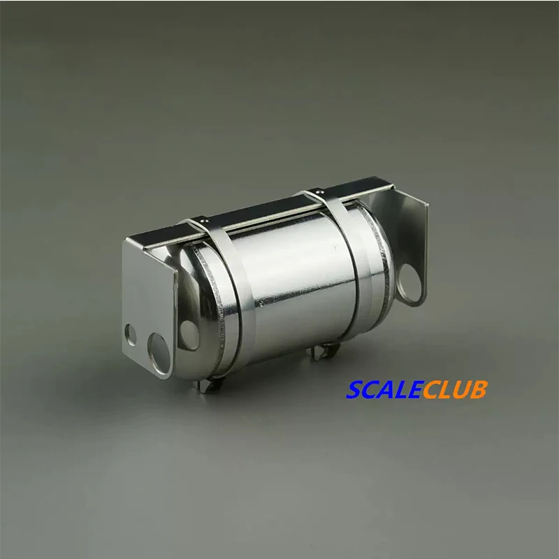 RC 1/14 Upgrade Metal Rear Gas Tank for Tamiya Hydraulic Excavator Loader Dump Truck for SCANIA MAN VOLVO Tipper DIY Parts