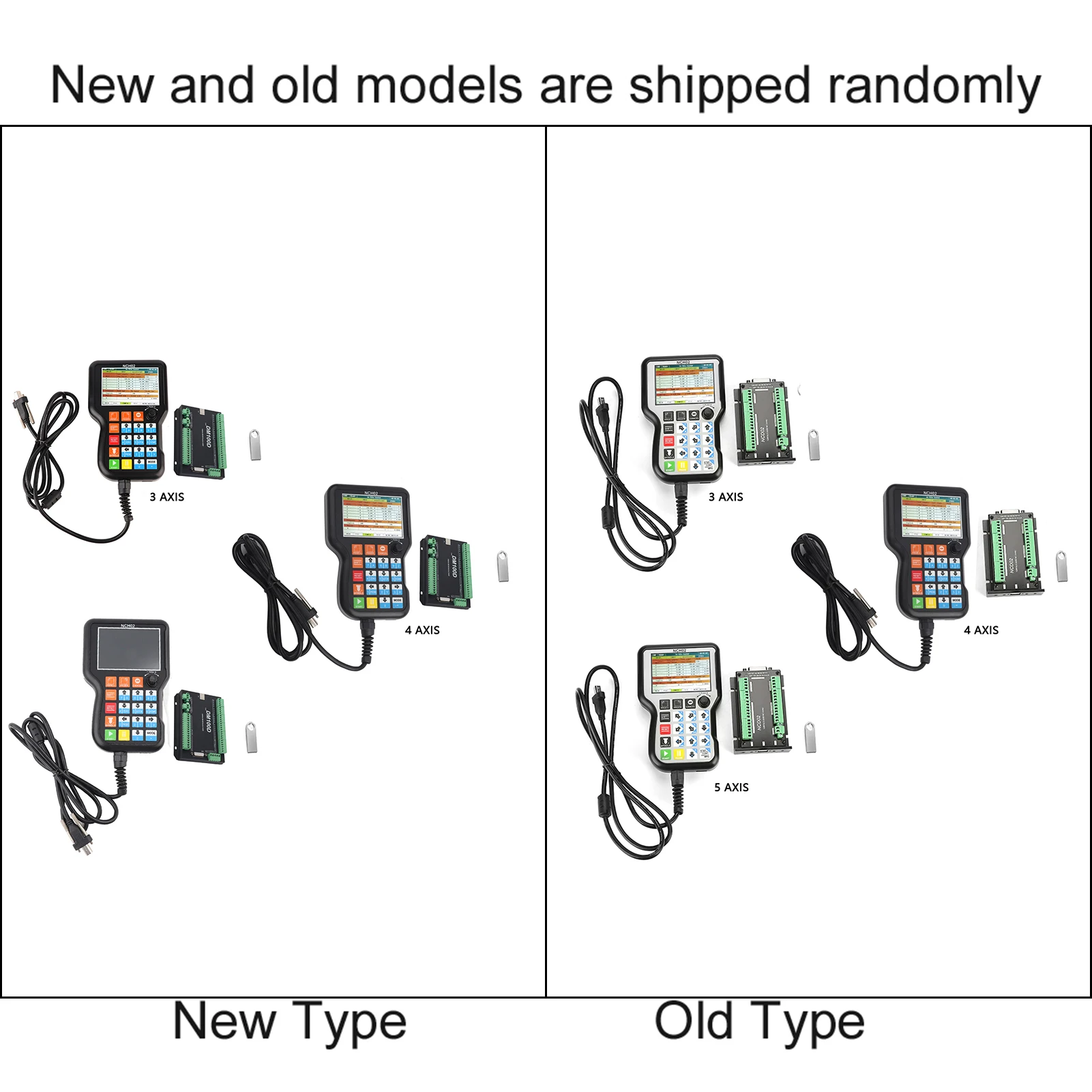 Плата управления ЧПУ Система управления ЧПУ NC-карта USB Система управления движением с ЧПУ Плата контроллера NCH02 Система контроллера движения