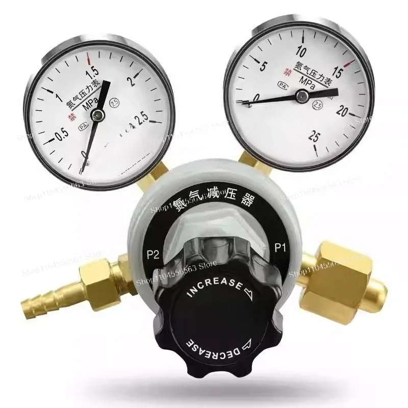 YQT Series CO2 Pressure Reducing Valve – Full Copper Regulator with Gauge for Gas Cylinders/Laparoscopic Incubator