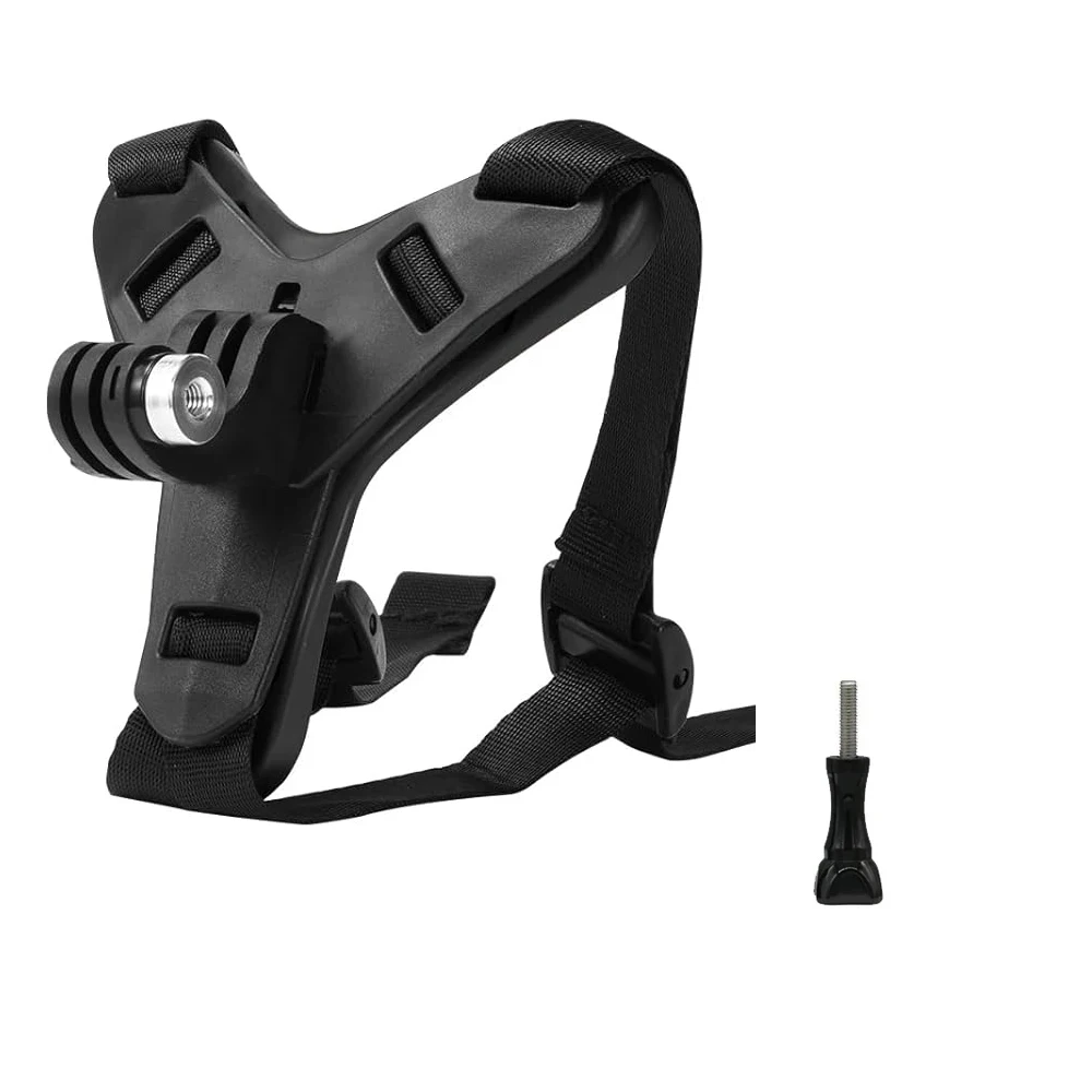Motorhelm Kinband Mount voor GoPro Hero 13 12 11 10 9 8 DJI Osmo Insta360 SJCAM SJ4000 AKASO Actie Camera Accessoires