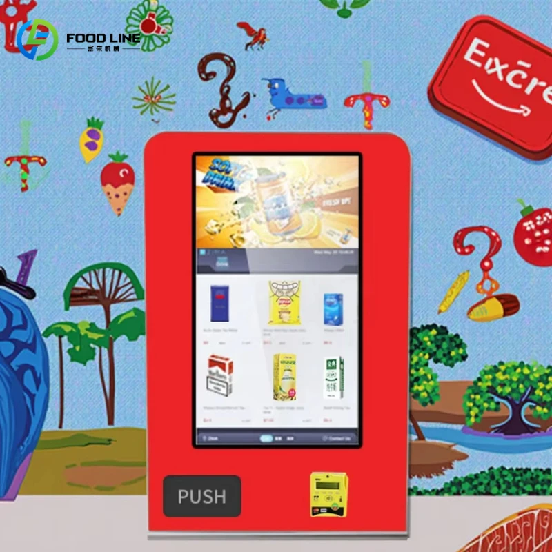 Customized High Stability Adult Vending Machine AI Age Verification Face Scan Automatic Selling Equipment