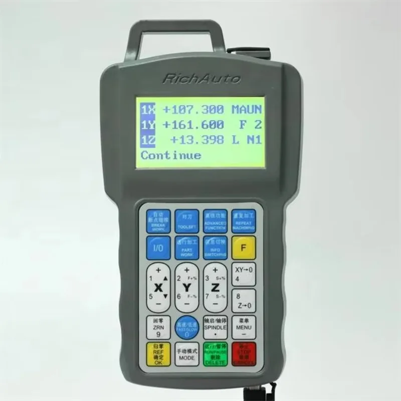 4x8 ft Woodworking Machinery 3axis Cnc Router Controller Cylinder Multiple Spindle Dsp Control System Motion Controller