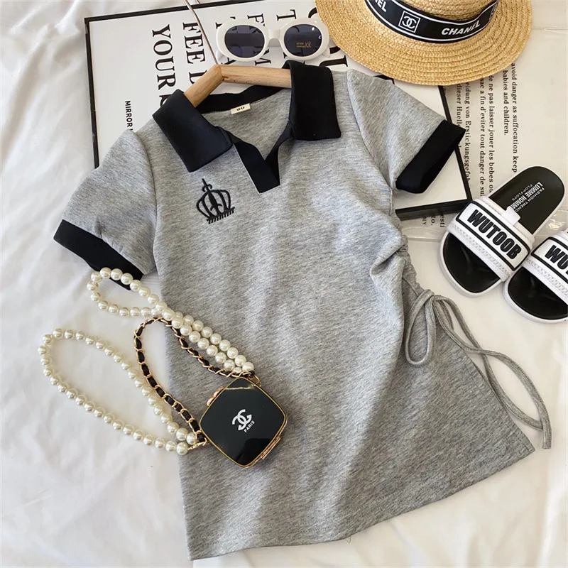 قمصان وفساتين للأطفال ، ملابس كاجوال للأطفال ، ملابس رياضية ، فتيات ، صيف ، 5 ، 6 ، 7 سنوات ، جديد ، ، ، ، #3