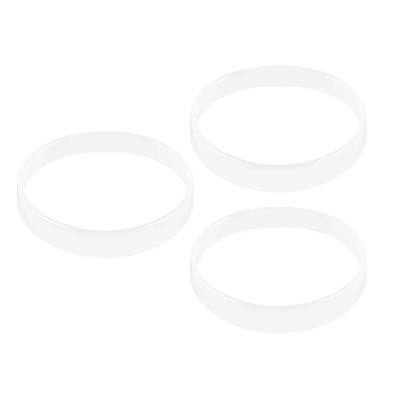 ABKR-3PCS Уплотнение Резиновое уплотнение Запасное уплотнение Запасная часть, совместимая с миксером-блендером Nutri Ninja 6/7 Fins (Ø 10 см)