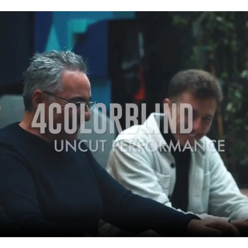 

4-цветная слепая от Guillaume Bienné, цветной матч, ментализм, фокусы, иллюзии, магический реквизит с крупным планом, профессиональная сцена фокусника