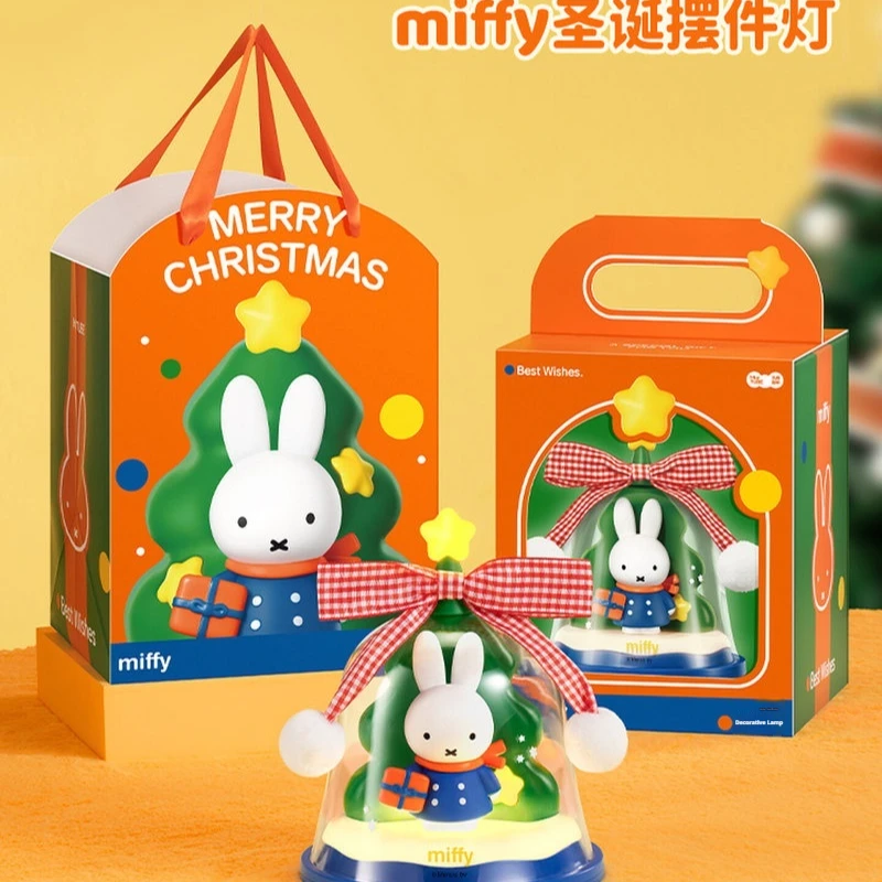 

Miffy Christmas Decorative Night Light Gifts For Girls Bff Friends - Practical Anime Themed Lamp For Birthday Decorations