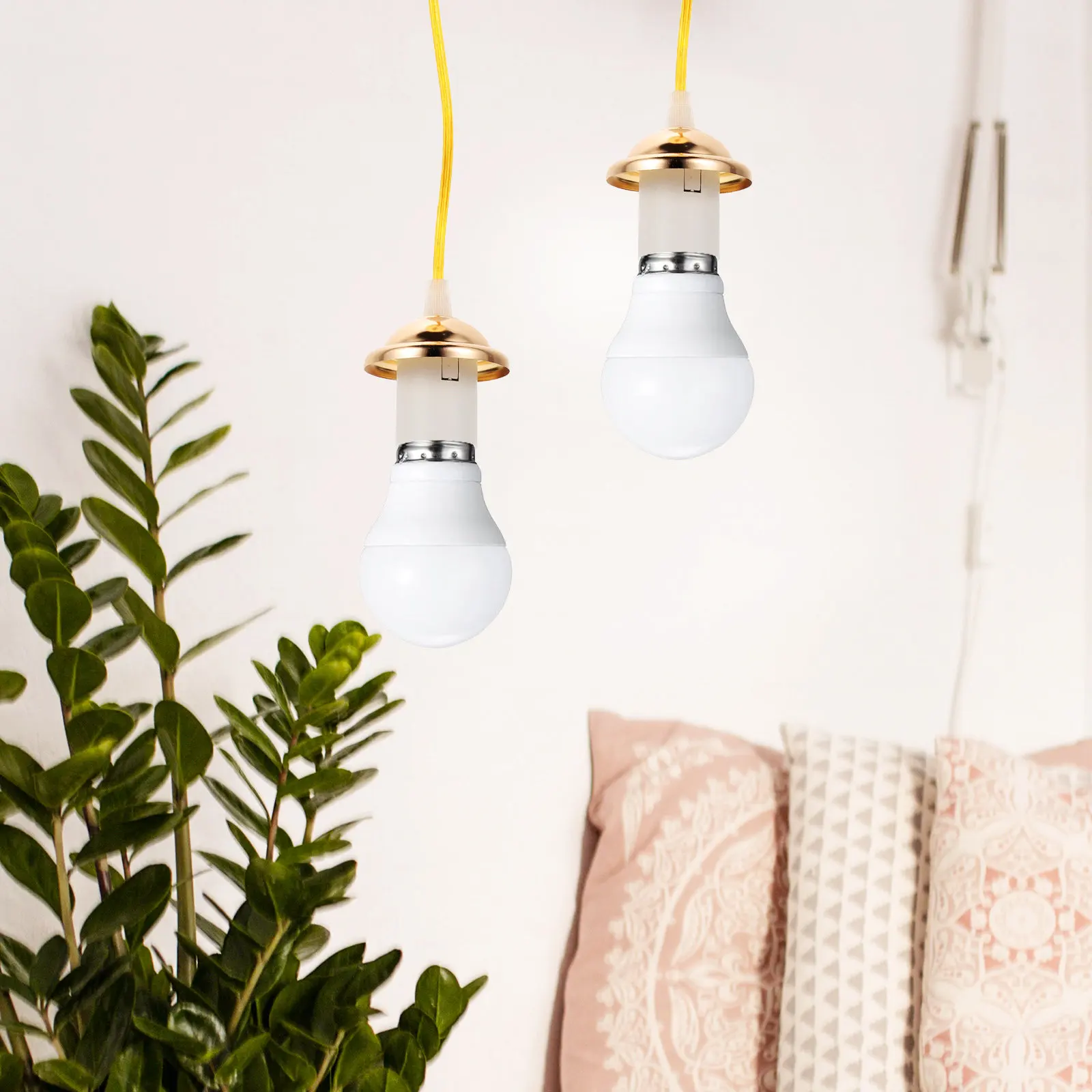 

Комплект из 2 шт. патронов для лампы E27, металлический, с резьбой, в стиле фермерский дом, для потолочного светильника, подвесной светильник, регулируемый провод