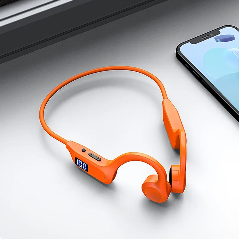 XIAOMI-auriculares G3 de conducción ósea, inalámbricos por Bluetooth, deportivos, IPX8, resistentes al agua, reproductor de MP3, con micrófono