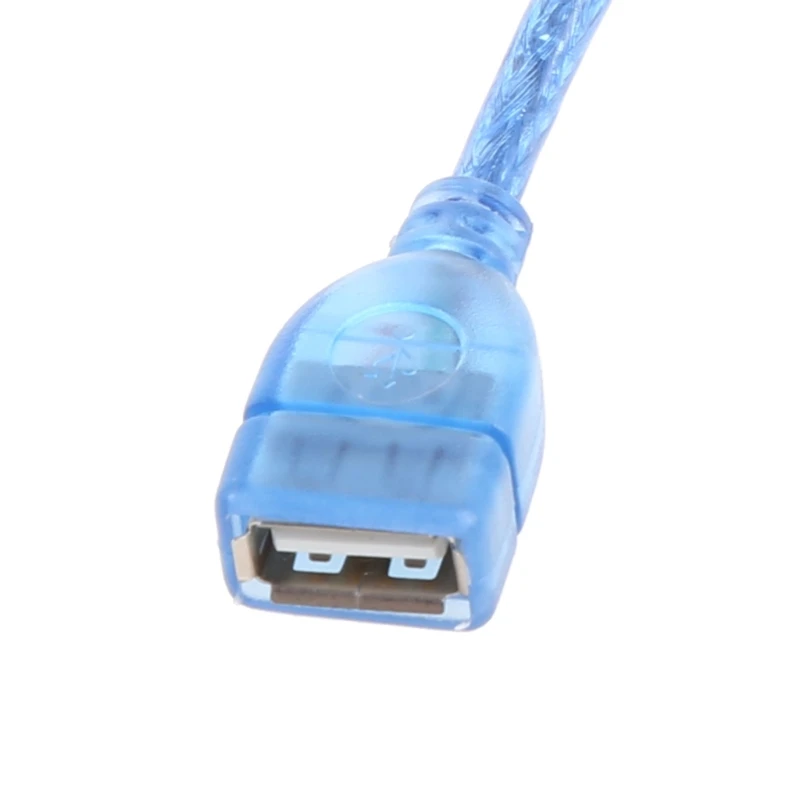 สายต่อ USB Super Speed ​​USB 2.0 ชายหญิงข้อมูล SYNC USB 2.0 Extender สายไฟขยายสาย 23 ซม.