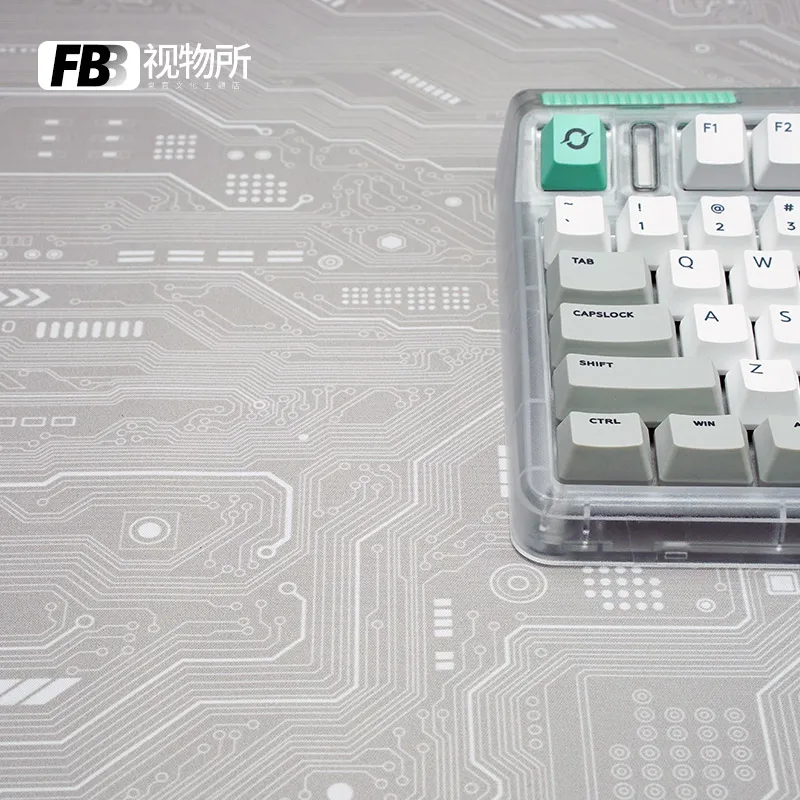 FBB Mousepad Large Size Electric Circuit Pattern Game Mouse Mat Gaming Mousepad Speed Keyboard Pads Table Carpet Gamer Deskmat