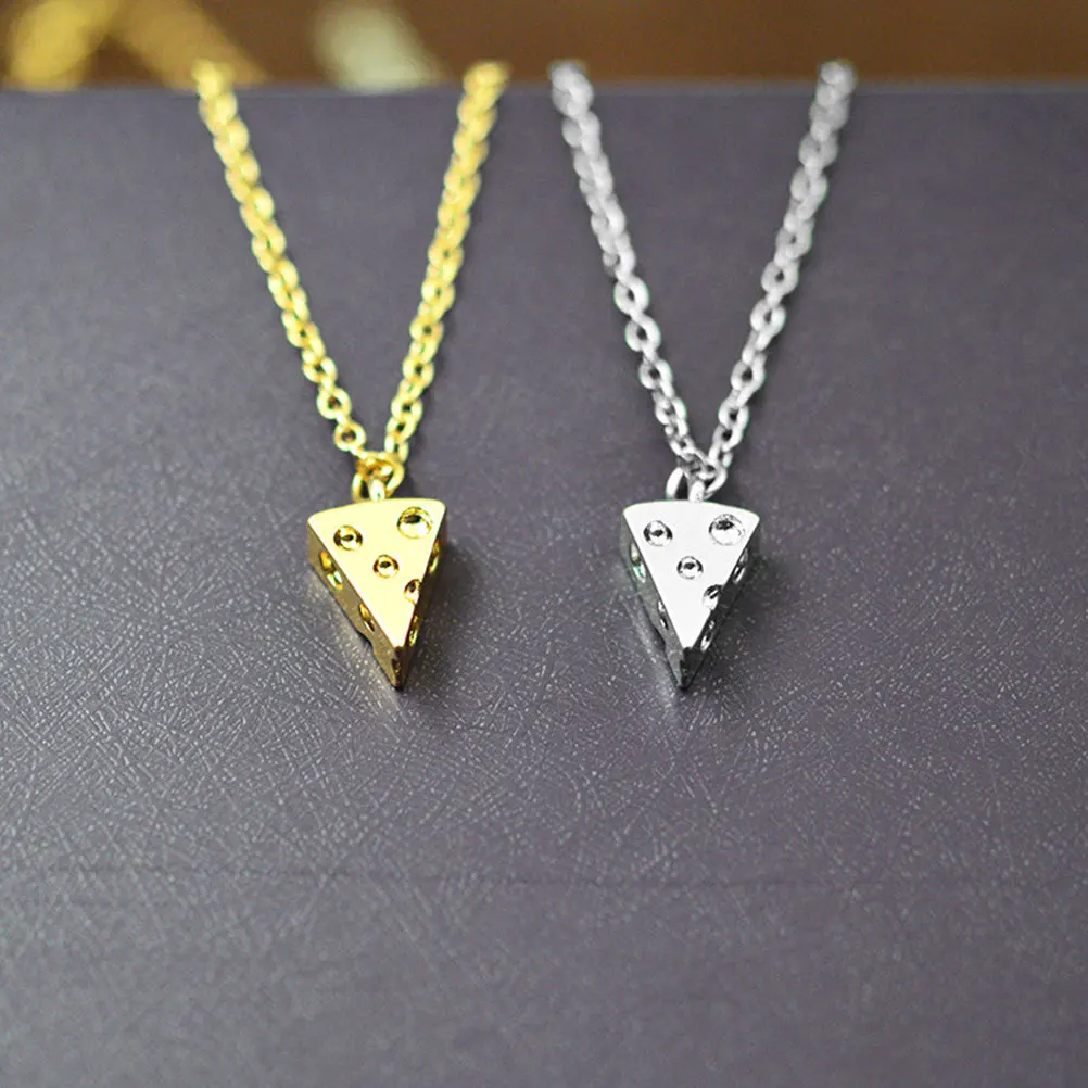 

8Pcs Cheese Necklace Set Fashion Pizza Pendant Jewelry Gifts Perfect for Birthday Wedding Anniversary Daily Wear