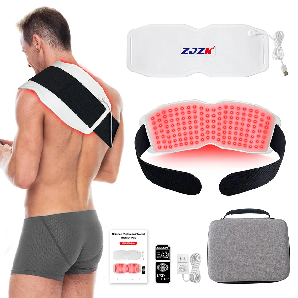 

Professional Level Belt Elastic Therapy Light Phototherapy Belt Infrared Therapy Heating Light for Weight Loss Body Back Arm